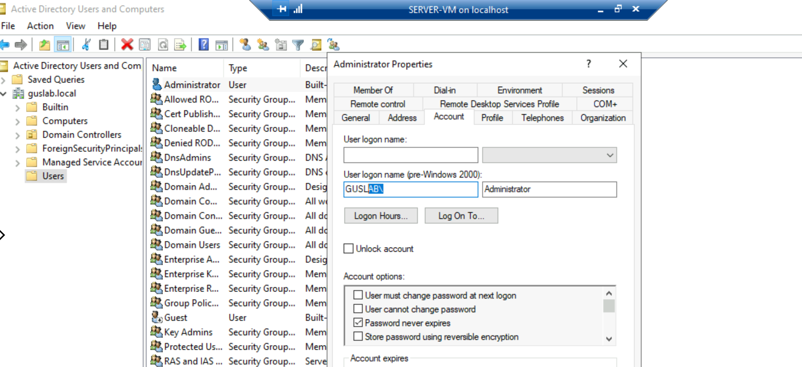 Active Directory Home Lab Completed January 2026 | helpdesk-portfolio