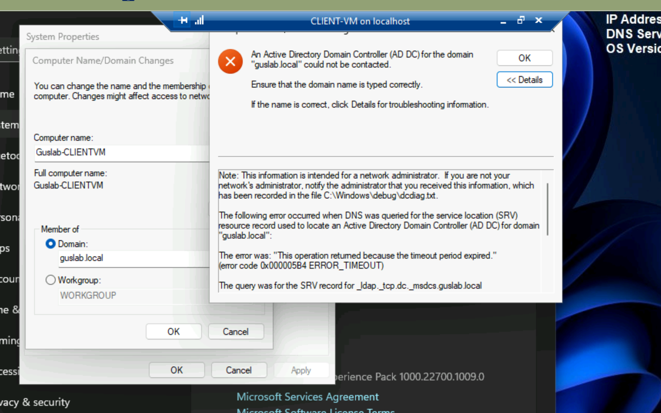 Active Directory Home Lab Completed January 2026 | helpdesk-portfolio